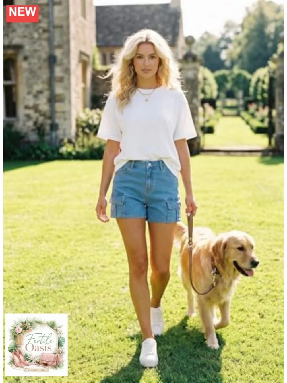 Women's High Waisted Stretchy Jean Shorts Denim with Pockets